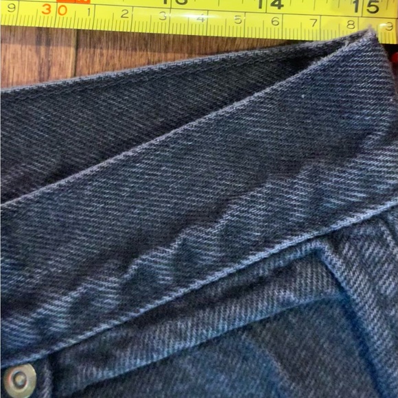 Vintage Chic Jeans Womens Size 16 Black Denim High Waist Rise Jeans - Picture 7 of 8